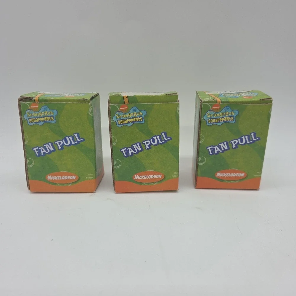 NEW Lot Of 3 Spongebob Squarepants PATRICK STAR Ceiling Fan and Light Pull